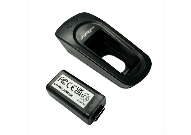 TRP Bicycle TRP Battery & Charger - TRP VISTAR rear derailleur, Mod. EC-E7000E, black, battery charger, w/BT-E7000 battery