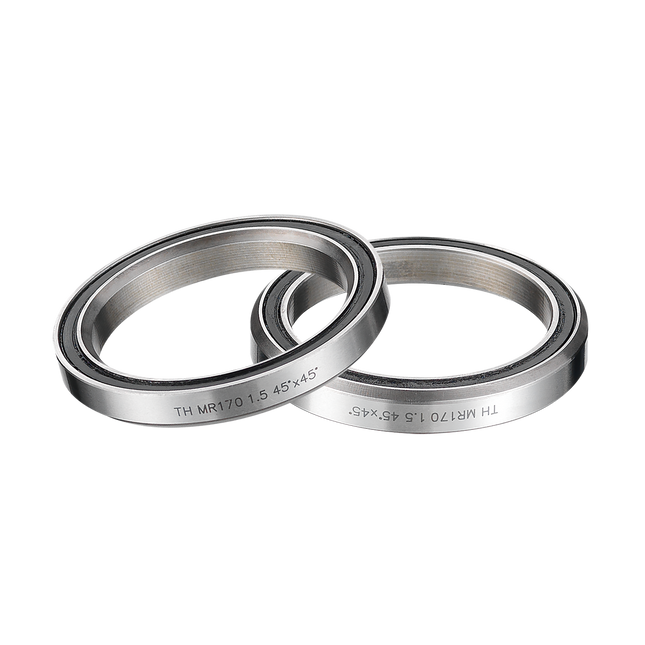 FSA Bicycle Bearing - ACB Bearing 070E-RS 1.5" 45x45 Black Seal,MR170 52x40x7 mm (Sold individually)