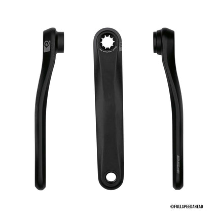 FSA Bicycle E-BIKE CRANKS - FSA Bosch Gen3 E-bike Armset w/o CR 170mm SB Black w/side FSA logo w/o Bolts,CK-602/Gen3