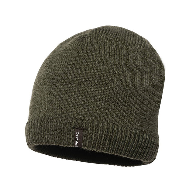 Dexshell Cycling Headwear, Beanie solo OLIVE GREEN, Small / Medium, DEXSHELL, 3 layer construction, middle layer waterproof membrane, Waterproof, Windproof