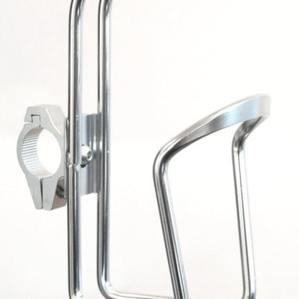 Pro Series Alloy Handlebar-Mount Bicycle Bidon Cage - Silver