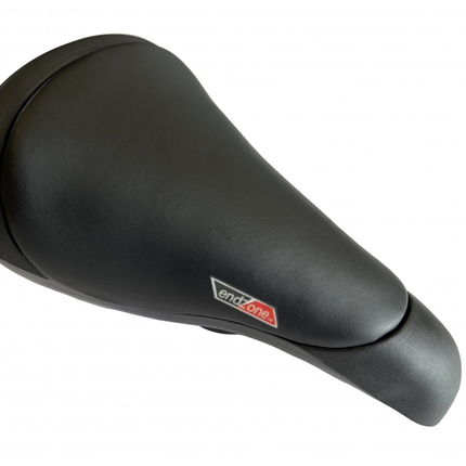 SADDLE BMX/Freestyle, Vinyl Top, BLACK, Quality Velo manufactured product