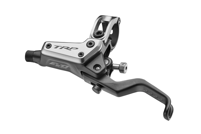 TRP Bicycle TRP DHR EVO PRO Left Hand Lever (Rear) ONLY - BLUEISH SILVER
