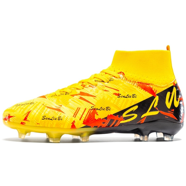 Professional High-Top Soccer Cleats