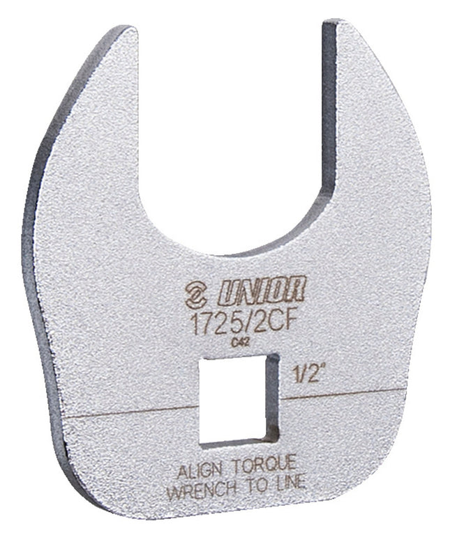 Unior Bicycle UNIOR - Crowfoot open end wrench, Fitting 32mm flat sections - to drive different tools when used with 1/2" square drive torque wrench. 626645 Quality Guaranteed