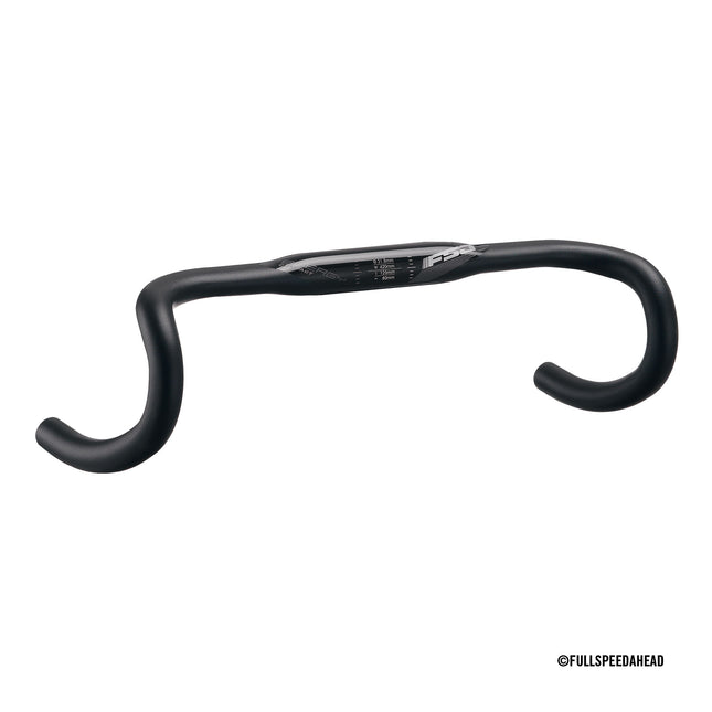 FSA Bicycle Handlebar - Energy Compact Road - 2-Tone Black - 31.8 x 400mm