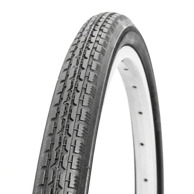 TYRE 27 x 1.3/8 BLACK, Quality vee Rubber tyre (37-630)