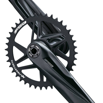 FSA Bicycle Chainwheel - Gossamer Pro AGX+ DM 1X Shimano MegaExo - 40T(A) - 172.5mm - 2-Tone Black