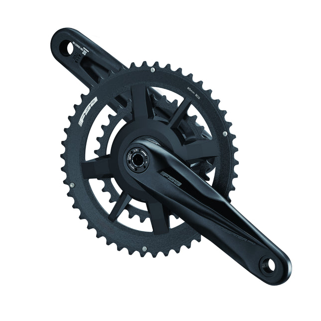 FSA Bicycle Chainwheel - Gossamer Pro Direct Mount 2X MegaExo AGX+ (47mm Chain Line) 46x30 SMN/FSA 12S - 170mm - 2-Tone Black