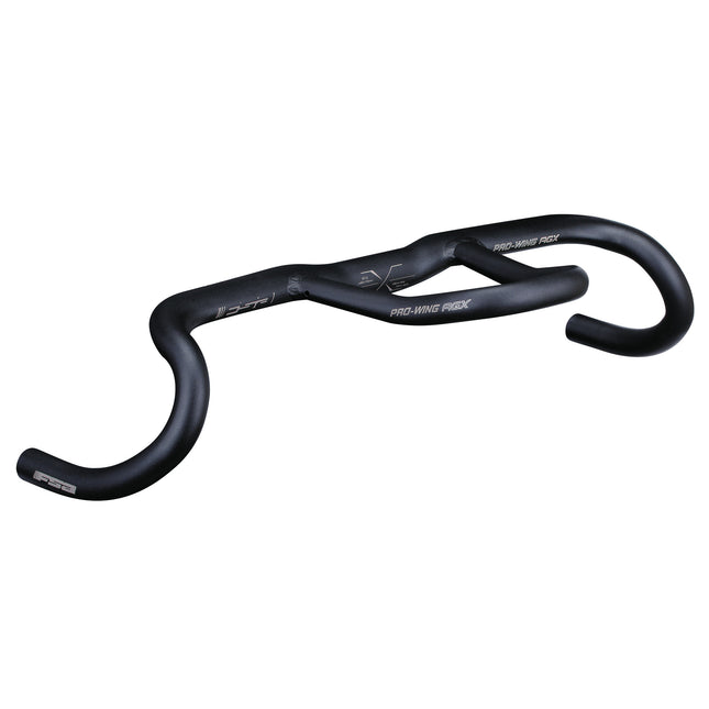 FSA Bicycle Handlebar - FSA Pro-Wing AGX Loop Alloy - SB Black - 31.8 x 440mm