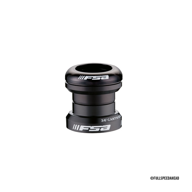 FSA Bicycle Headset - Orbit Equipe Anod Black1-1/8" (34/34) w/TH-874-1Stainless bolt w/FSA logo,NO.21