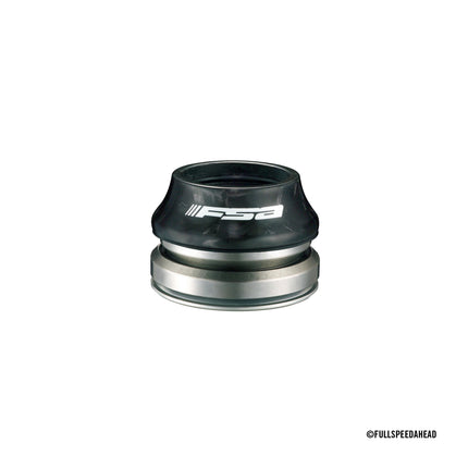 FSA Bicycle Headset - Integrated Headset for 1-1/8" to 1-1/4" (42/47) Tapered Steerer - NO.44E 15mm alloy 1-1/8 to 1-1/4 - Stainless Bolt w/FSA logo