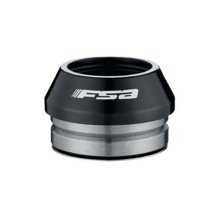 FSA Bicycle Headset - Orbit IS Anod Black 1-1/8" (41/41) w/H2271A w/TH-874-1 Stainless Bolt, IS-2