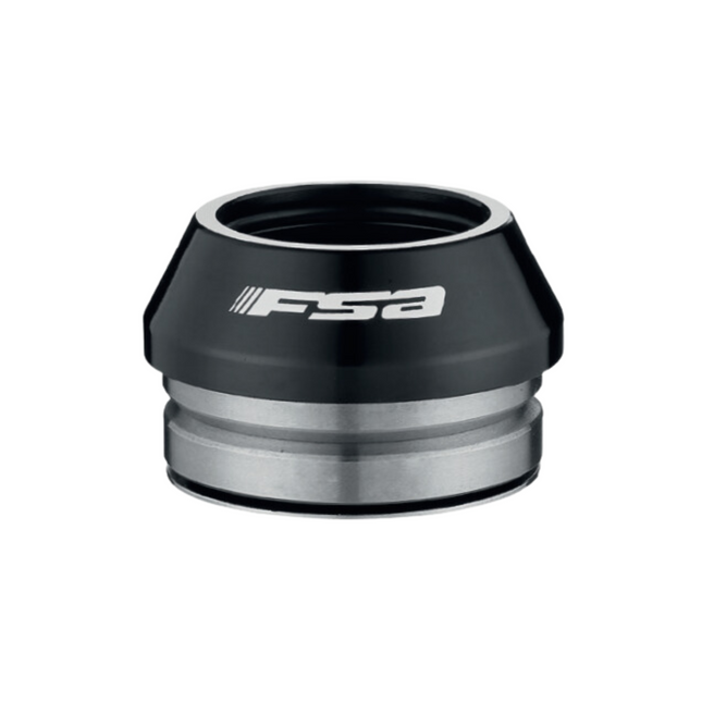 FSA Bicycle Headset - Orbit IS Anod Black 1-1/8" (41/41) w/H2271A w/TH-874-1 Stainless Bolt, IS-2
