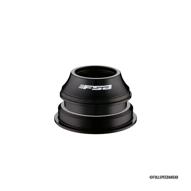 FSA Bicycle Headset - Orbit 1.5E ZS Anod Black 1-1/8"-1.5" (44/56) (w/H2051A-5.3mm Top cap)