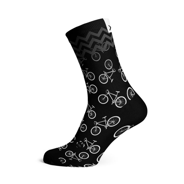 SOX Footwear Bicycle Bikes - Size L (US 9-13) - SOX Footwear Performance Socks - 1 Pair