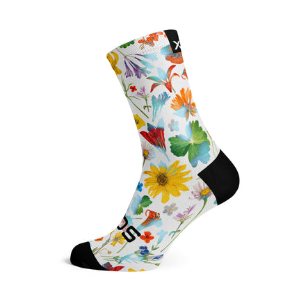 SOX Footwear Bicycle Meadow - Size S (US 1Y-5) - SOX Footwear Performance Socks - 1 Pair
