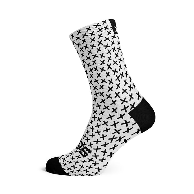 SOX Footwear Bicycle Cross - Size L (US 9-13) - SOX Footwear Performance Socks - 1 Pair