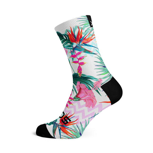 SOX Footwear Bicycle Pastel Paradise - Size M (US 5-9) - SOX Footwear Performance Socks - 1 Pair