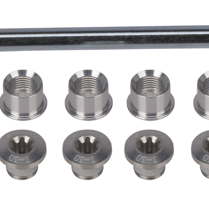 FSA Bicycle BOLTS KIT CK-800E SILVER W/T-30 TORX WRENCH FSA LOGO