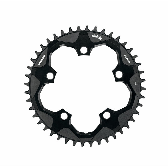 FSA Bicycle 42T | 110BCD | 5 Bolt | Megatooth 1x | Black Alloy - FSA Chainring