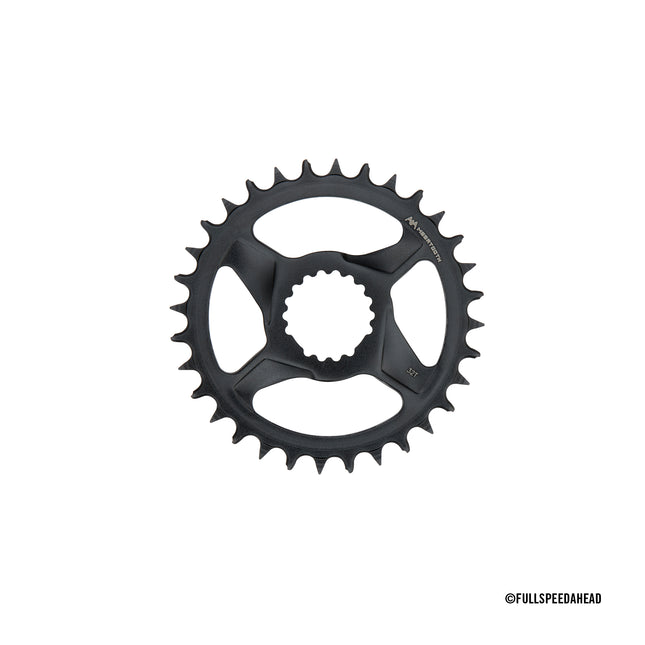 FSA Bicycle 38T | Direct Mount | Megatooth Shimano 12 Speed | Black Alloy - FSA Chainring