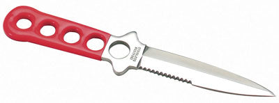 LAND & SEA - FANCY D`KNIFE 420SS RED Handle