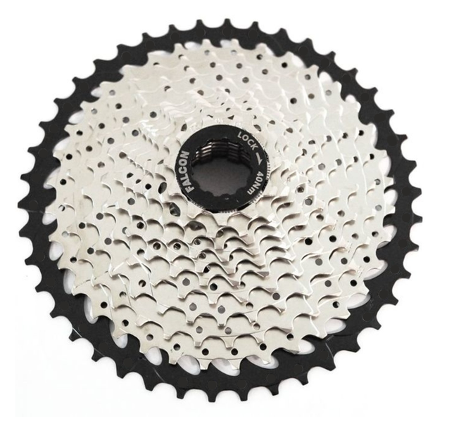 Sunrace CASSETTE - 10 Speed, 11-42T , black/silver, Made in Taiwan