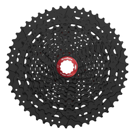 CASSETTE - 11 Speed, 11-51T, Black chrome, Quality Sunrace cassette