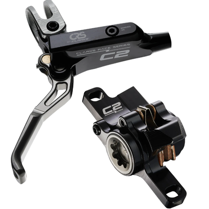 Clarks Bicycle Hydraulic Disc Brake Set - 2-Piston