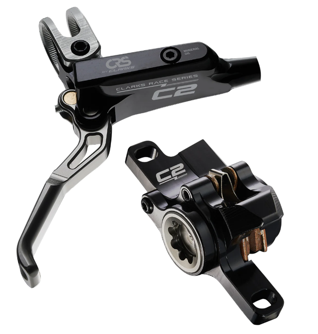 Clarks Bicycle Hydraulic Disc Brake Set - 2-Piston