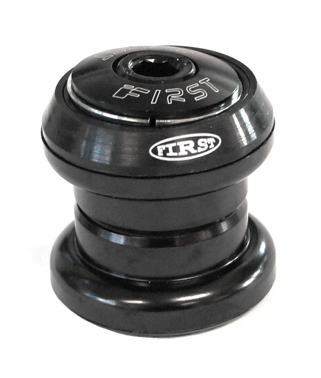 VP Headset 1 1/8 Black, threadless, for BMX/Freestyle, hollow cap, Quality "FIRST" product, ball retainer type, Dia.28.6mm/34mm/30mm