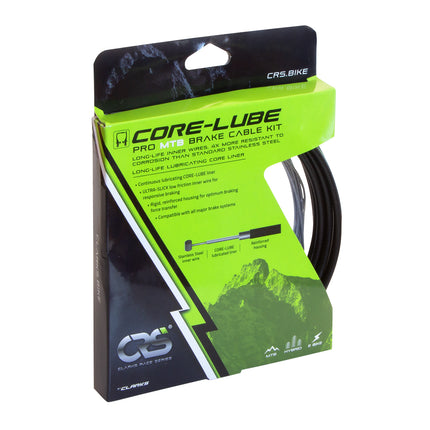Clarks Premium MTB Bicycle Brake Cable Set - Inner & Outer