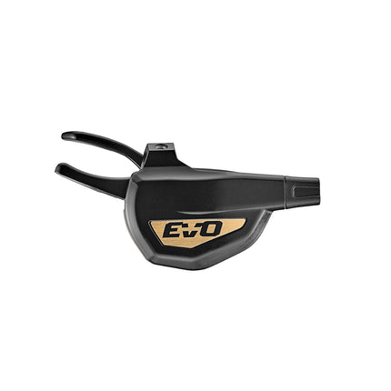 TRP Bicycle TRP Shift lever SL-M9050-12R EVO, 12 speed, right, w/2400mm shift cable, Black/Gold, w/ matchmaker style clamp
