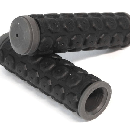 Velo GRIPS, Grip shifter, 2xDENSITY, X-cut design - L:102mm Black/Grey