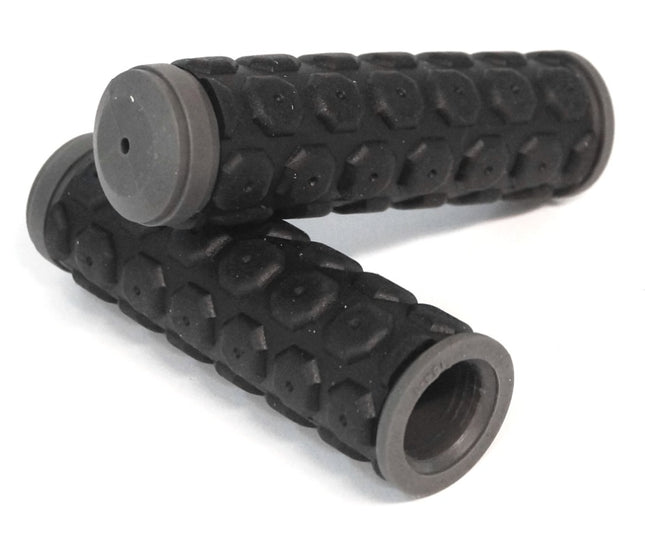 Velo GRIPS, Grip shifter, 2xDENSITY, X-cut design - L:102mm Black/Grey