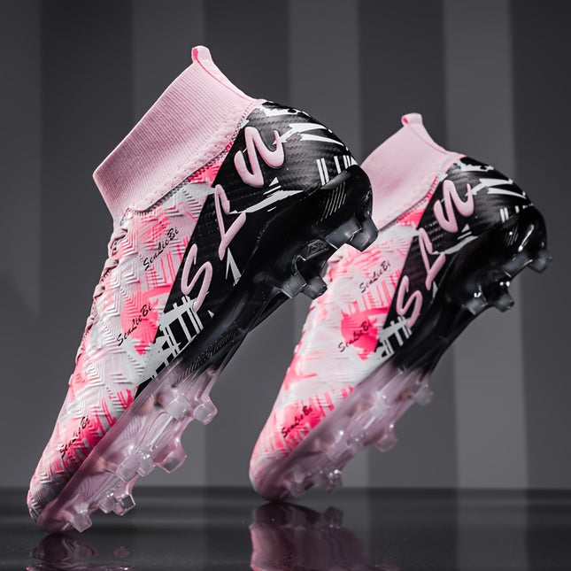 Professional High-Top Soccer Cleats