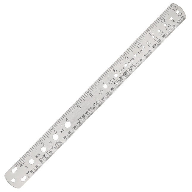 Bike Hand Bicycle Spoke Gauge and Ruler