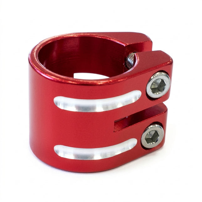 Defiant! 31.8mm Scooter Double Clamp - Red