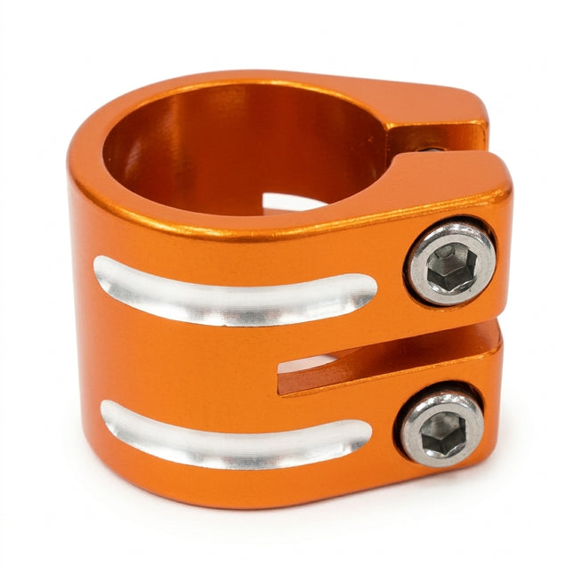 DEFIANT! 31.8mm Double Scooter Clamp - Orange
