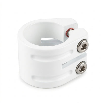 Defiant! Scooter Double Clamp 31.8mm - White