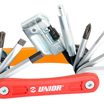 Unior Unior Multi-Tool - EURO17 625901 Professional Bicycle Tool, quality guaranteed (17functions)