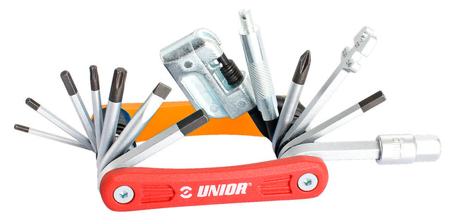 Unior Unior Multi-Tool - EURO17 625901 Professional Bicycle Tool, quality guaranteed (17functions)