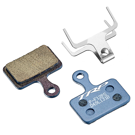 TRP Bicycle TRP New Compound Disc brake resin pads, Mod.P-F12RS, fits TRP 2 pistons caliper disc brake,blue
