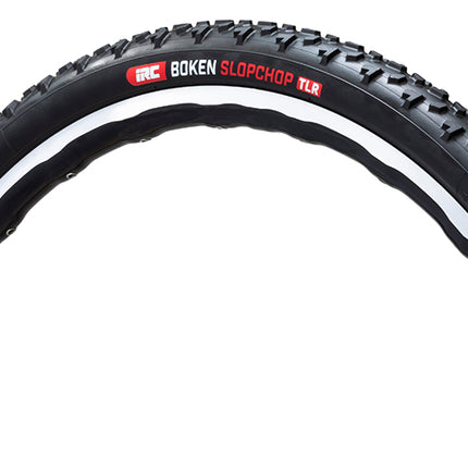 IRC Bicycle "NEW" - 700 x 36C | IRC Boken Slop Chop TLR Gravel / CX Tyre | 36-622 | 60 TPI | 45-60 PSI | Tubeless Ready | Black
