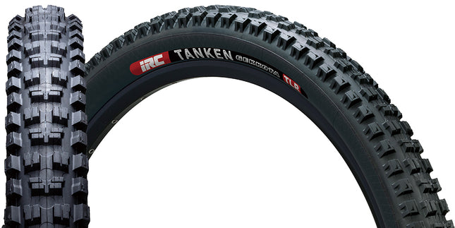 IRC Bicycle "NEW" - 29 x 2.60 | IRC Tanken Gekkota MTB Tyre | 66-622 | 60 TPI | 30-40 PSI | Tubeless Ready Folding | Black