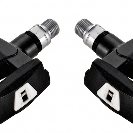 VP PEDALS 9/16" Road, Alloy Body/Cro-mo Axle, Sealed Bearings, "LOOK KEO compatible" with red "float"cleats