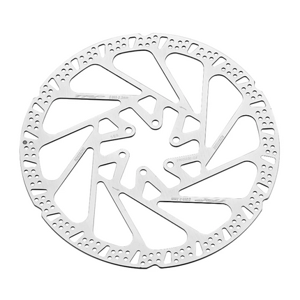 TRP Bicycle "NEW" - DISC ROTOR - TRP, 180mm, T:2.3mm, stainless, w/T25 torque 6 bolts - Use only with 2.3mm calipers