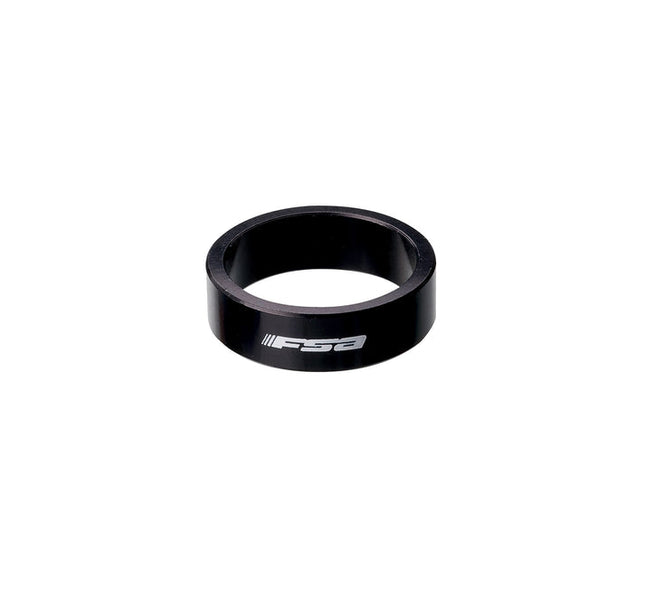 FSA Bicycle "NEW" - SPACER Spacer Alloy Anod Black 1.5"-5mm w/FSA logo,H2106A (bag of 10)