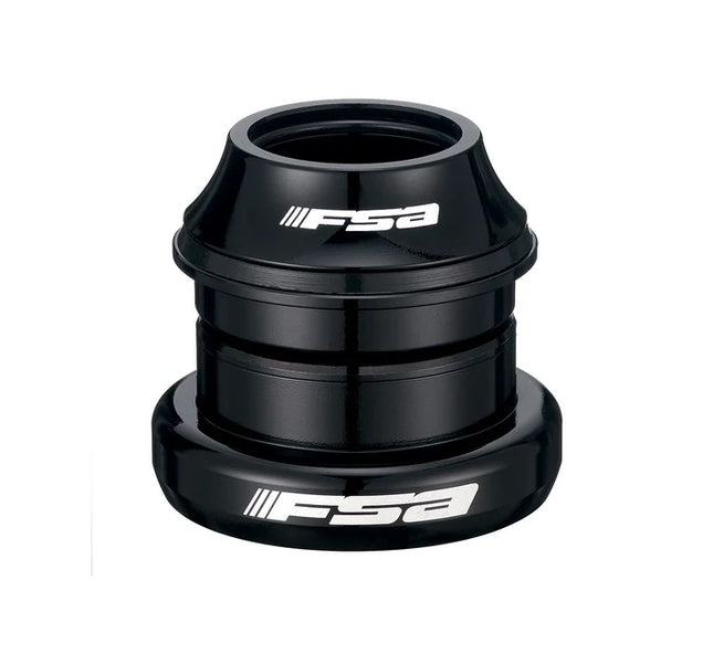 FSA Bicycle "NEW" - HEADSET Orbit ITA Anod Black 1-1/8"-1.5" (44/44) (Star Nut & Top Cap NOT Included)
